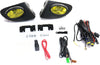 CIVIC 02-05 FRONT FOG LAMP RH AND LH, Assembly, Halogen, Yellow Lens, Si Model, Hatchback