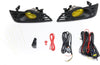 ACCORD 03-05 FRONT FOG LAMP RH AND LH, Assembly, Halogen, Yellow Lens, Coupe
