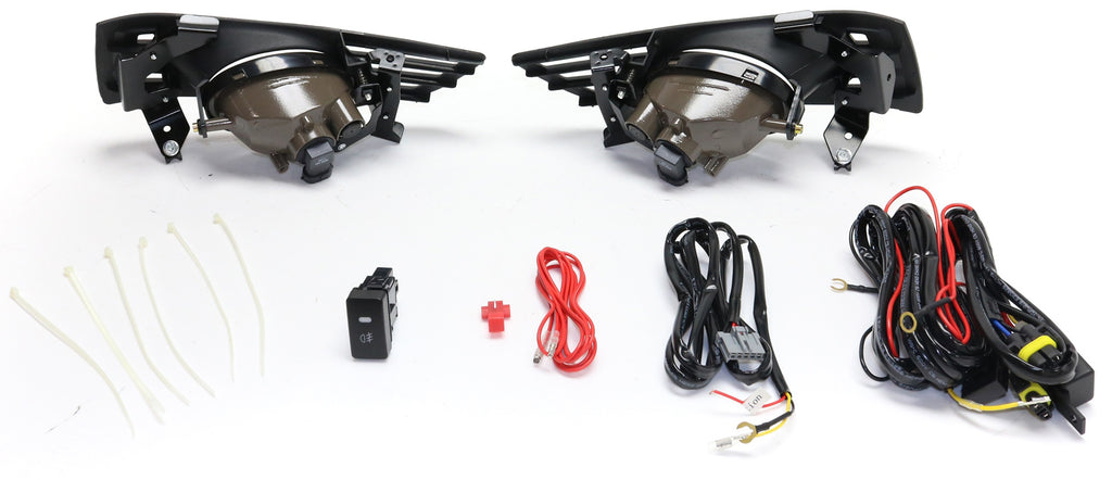 ACCORD 03-05 FRONT FOG LAMP RH AND LH, Assembly, Halogen, Yellow Lens, Coupe
