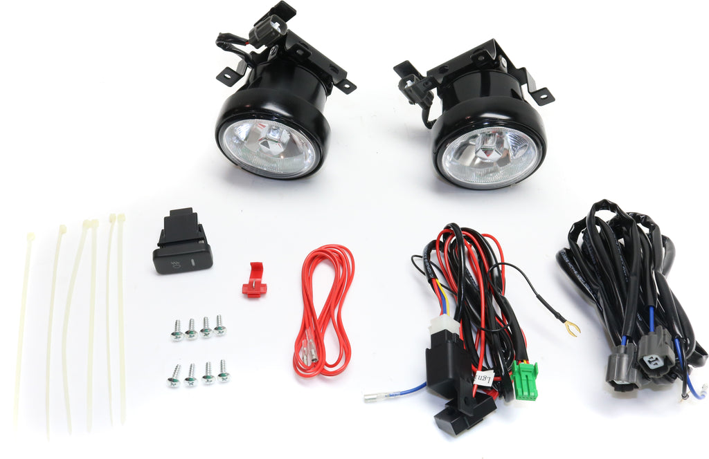 ELEMENT 03-06 FRONT FOG LAMP RH and LH, Assembly, Halogen, Clear Lens