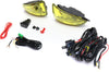 CIVIC 04-05 FRONT FOG LAMP RH AND LH, Assembly, Halogen, Yellow Lens, Coupe