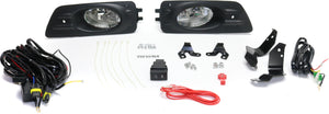ACCORD 06-07 FRONT FOG LAMP RH AND LH, Assembly, Halogen, Clear Lens, Sedan
