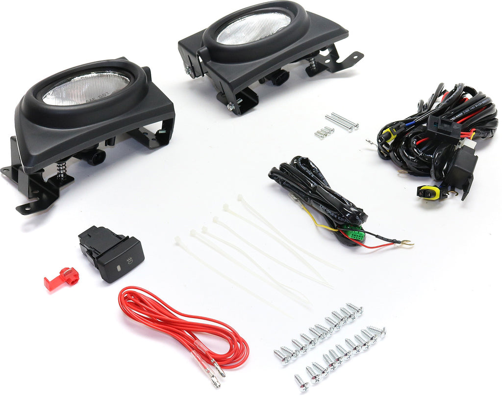 CIVIC 06-08 FRONT FOG LAMP RH AND LH, Assembly, Halogen, Clear Lens, Sedan