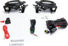 CIVIC 06-08 FRONT FOG LAMP RH AND LH, Assembly, Halogen, Clear Lens, Sedan