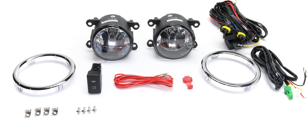 PILOT 12-14 FRONT FOG LAMP RH and LH, Assembly, Halogen, Clear Lens