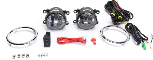 PILOT 12-14 FRONT FOG LAMP RH and LH, Assembly, Halogen, Clear Lens
