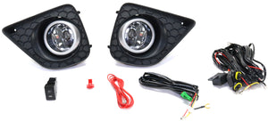 ACCORD 13-15 FRONT FOG LAMP RH and LH, Assembly, Halogen, Clear Lens, 2-Door, Coupe