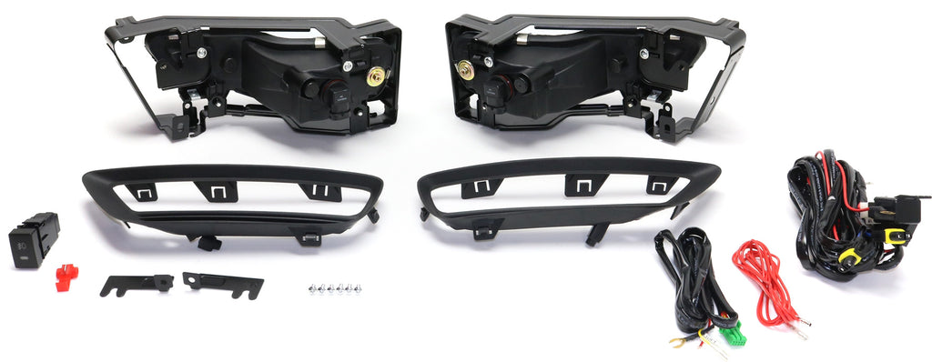 ACCORD 13-15 FRONT FOG LAMP RH and LH, Assembly, Halogen, Clear Lens, 4-Door, Coupe