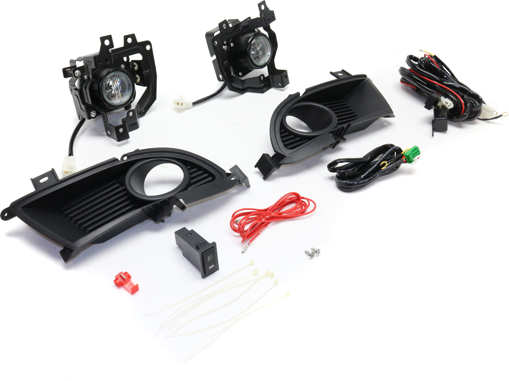 LANCER 04-05 FRONT FOG LAMP RH and LH, Assembly, Halogen, Clear Lens
