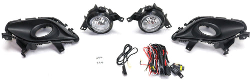 MAZDA 6 13-15 FRONT FOG LAMP RH and LH, Assembly, Halogen, Clear Lens
