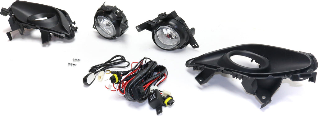 MAZDA 6 13-15 FRONT FOG LAMP RH and LH, Assembly, Halogen, Clear Lens