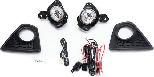 CX-5 13-15 FRONT FOG LAMP RH AND LH, Assembly, Halogen, Clear Lens