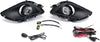 CX-5 13-15 FRONT FOG LAMP RH AND LH, Assembly, Halogen, Clear Lens