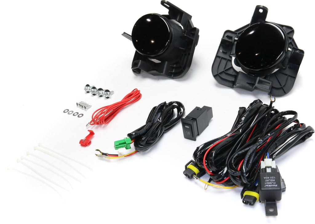 ALTIMA 07-11 FRONT FOG LAMP RH and LH, Assembly, Halogen, Smoke Lens, Sedan, Except Base/S/SL/SR (10-11)