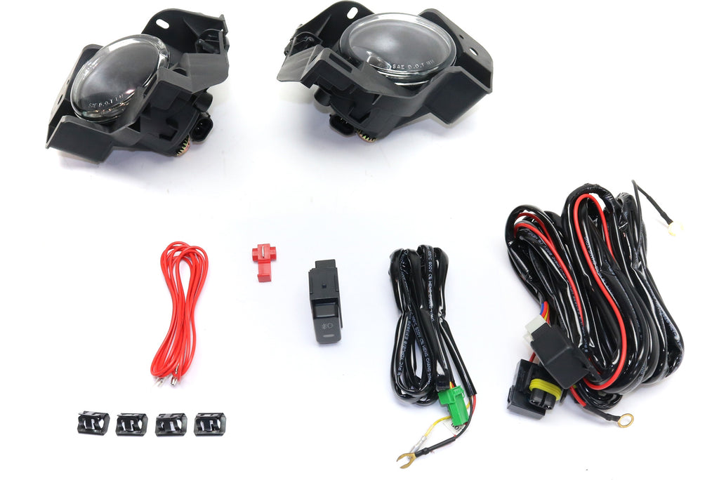 MAXIMA 09-14 FRONT FOG LAMP RH and LH, Assembly, Halogen, Clear Lens