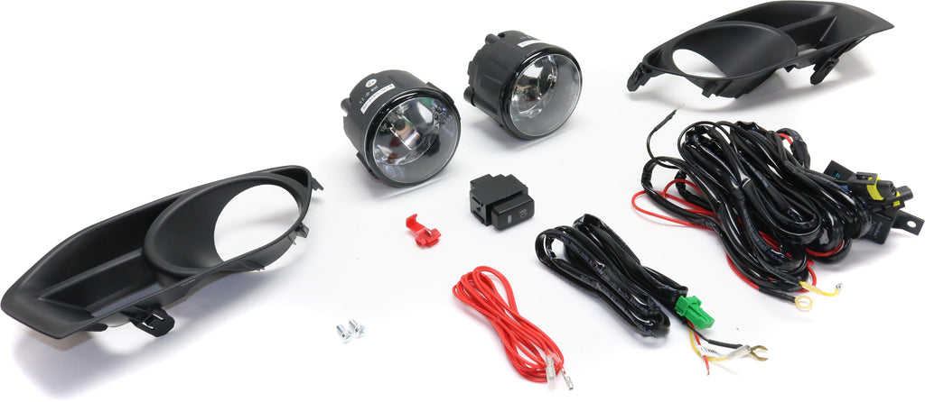 MURANO 11-14 FRONT FOG LAMP RH and LH, Assembly, Halogen, Clear Lens