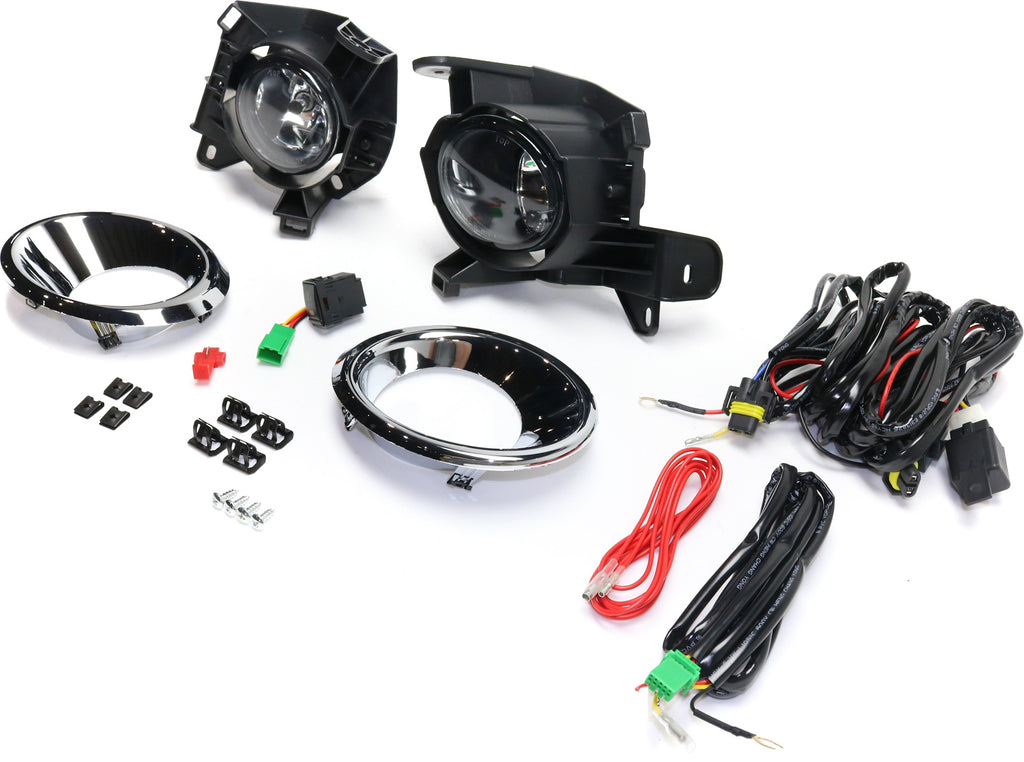 PATHFINDER 13-16 FRONT FOG LAMP RH AND LH, Assembly, Halogen, Clear Lens
