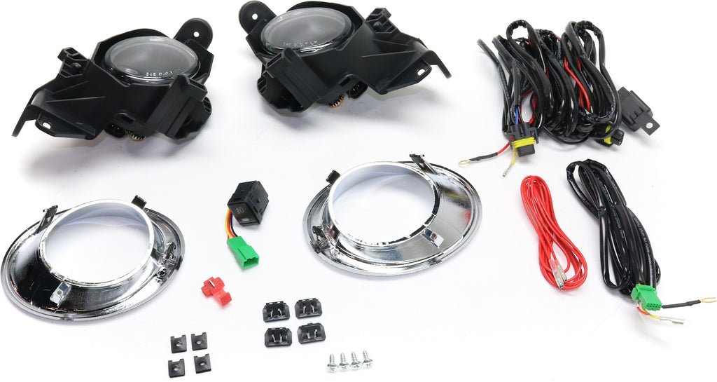 PATHFINDER 13-16 FRONT FOG LAMP RH AND LH, Assembly, Halogen, Clear Lens