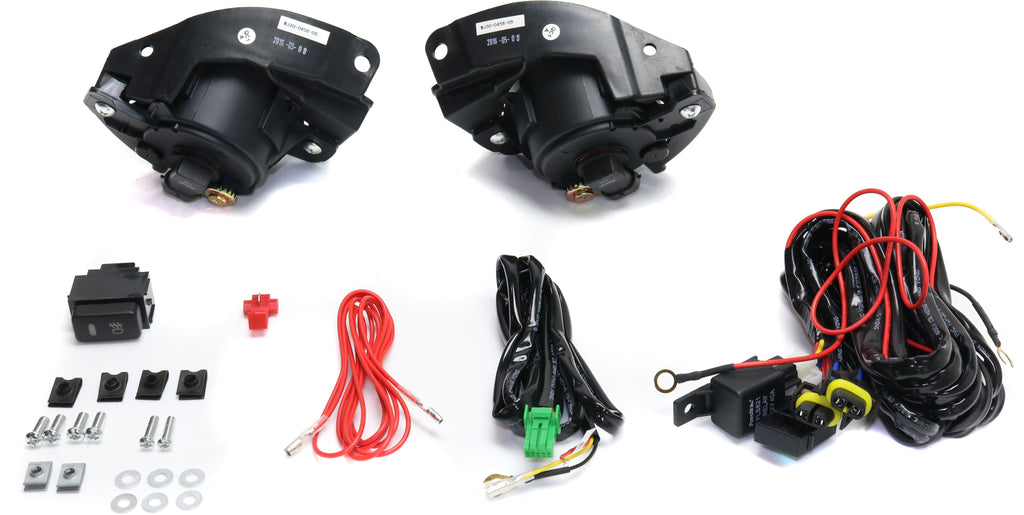 JUKE 15-16 FRONT FOG LAMP RH AND LH, Assembly, Halogen, Clear Lens, (Exc. Nismo/Nismo RS Models)