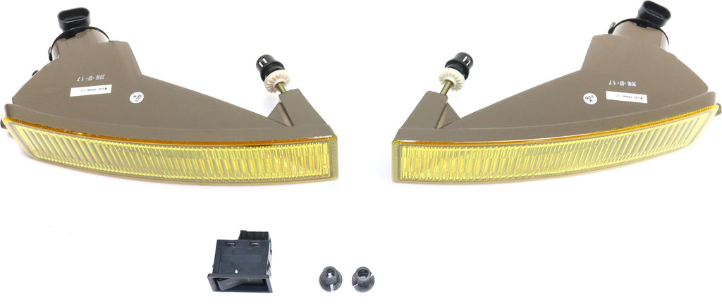 XB 04-06 FRONT FOG LAMP RH and LH, Assembly, Halogen, Yellow Lens, w/ Switch