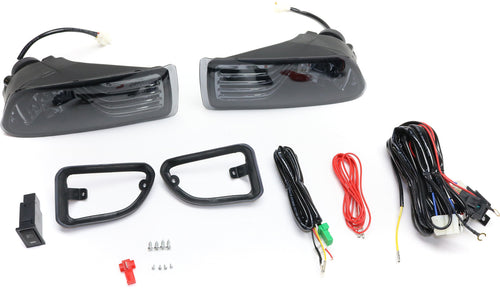 TC 05-10 FRONT FOG LAMP RH and LH, Assembly, Halogen, Smoke Lens