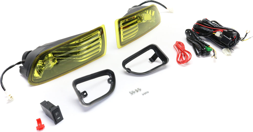 TC 05-10 FRONT FOG LAMP RH and LH, Assembly, Halogen, Yellow Lens