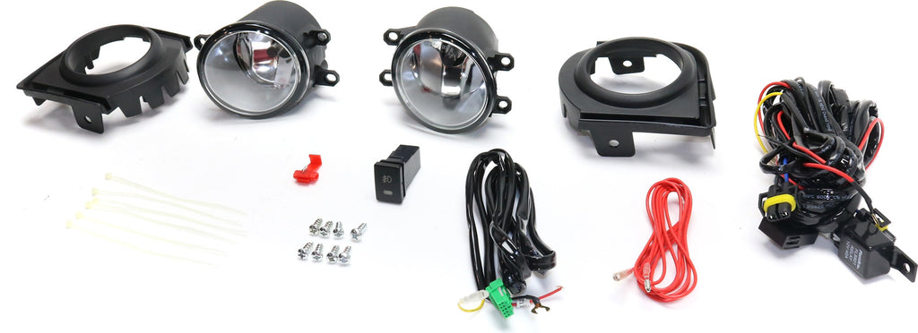 XB 08-10 FRONT FOG LAMP RH and LH, Assembly, Halogen, Clear Lens