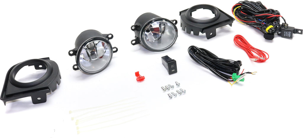 XB 08-10 FRONT FOG LAMP RH and LH, Assembly, Halogen, Clear Lens