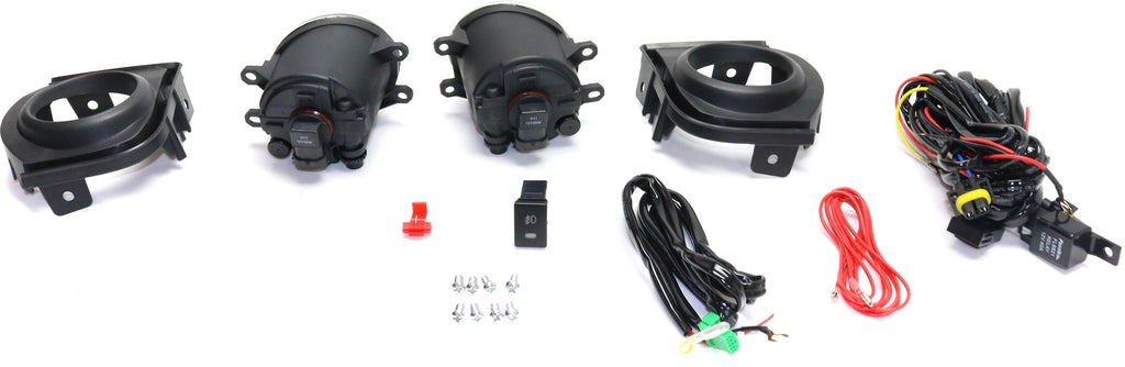 XB 08-10 FRONT FOG LAMP RH and LH, Assembly, Halogen, Clear Lens