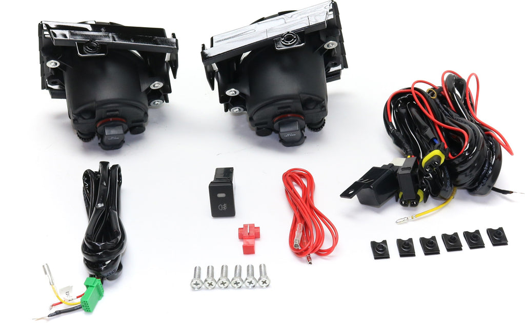 XB 11-15 FRONT FOG LAMP RH and LH, Assembly, Halogen, Clear Lens
