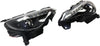 FR-S 13-16 PROJECTOR HEAD LAMP RH AND LH, Assembly, Halogen, Black Interior, Clear Lens