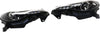 FR-S 13-16 PROJECTOR HEAD LAMP RH AND LH, Assembly, Halogen, Black Interior, Clear Lens