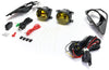 FR-S 13-16 FRONT FOG LAMP RH and LH, Assembly, Halogen, Yellow Lens