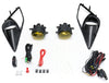 FR-S 13-16 FRONT FOG LAMP RH and LH, Assembly, Halogen, Yellow Lens