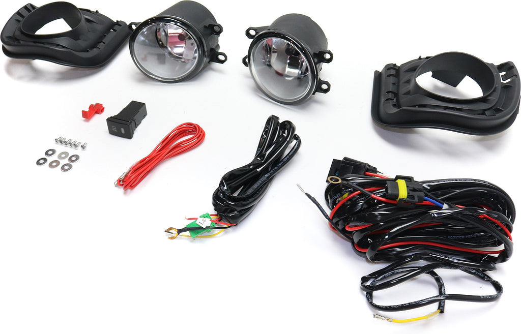 TC 14-15 FRONT FOG LAMP RH and LH, Assembly, Halogen, Clear Lens