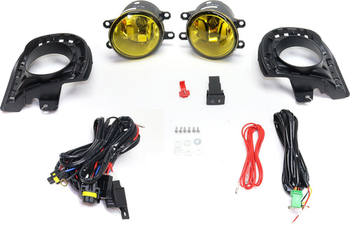 TC 14-15 FRONT FOG LAMP RH and LH, Assembly, Halogen, Yellow Lens