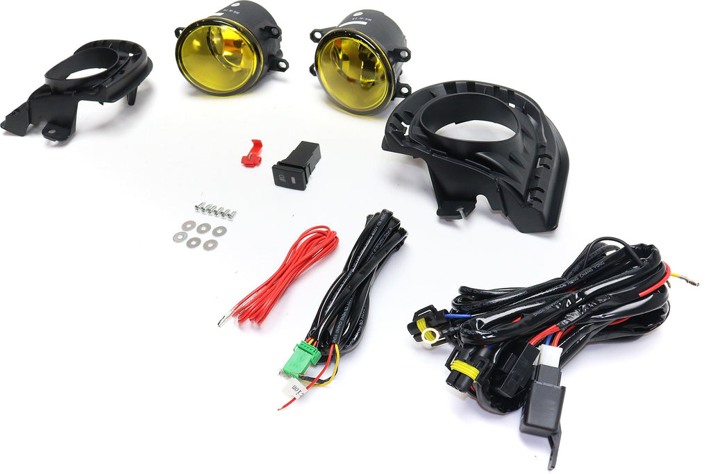 TC 14-15 FRONT FOG LAMP RH and LH, Assembly, Halogen, Yellow Lens