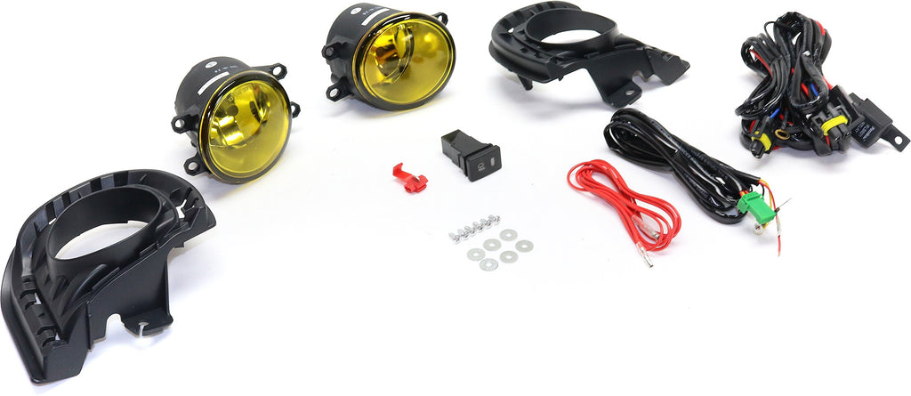 TC 14-15 FRONT FOG LAMP RH and LH, Assembly, Halogen, Yellow Lens