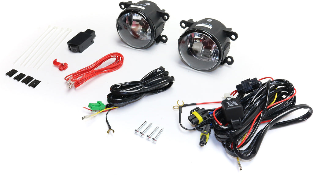 IMPREZA 12-16 FRONT FOG LAMP RH AND LH, Assembly, Halogen, Clear Lens, Sedan/Wagon