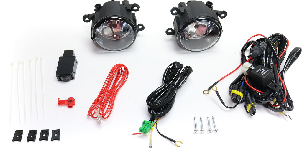 IMPREZA 12-16 FRONT FOG LAMP RH AND LH, Assembly, Halogen, Clear Lens, Sedan/Wagon