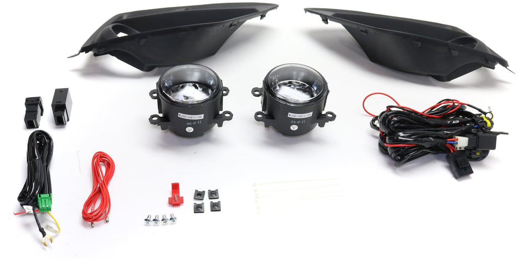 WRX/WRX STI 15-17 / IMPREZA 17-17 FRONT FOG LAMP RH AND LH, Assembly, Halogen, Clear Lens