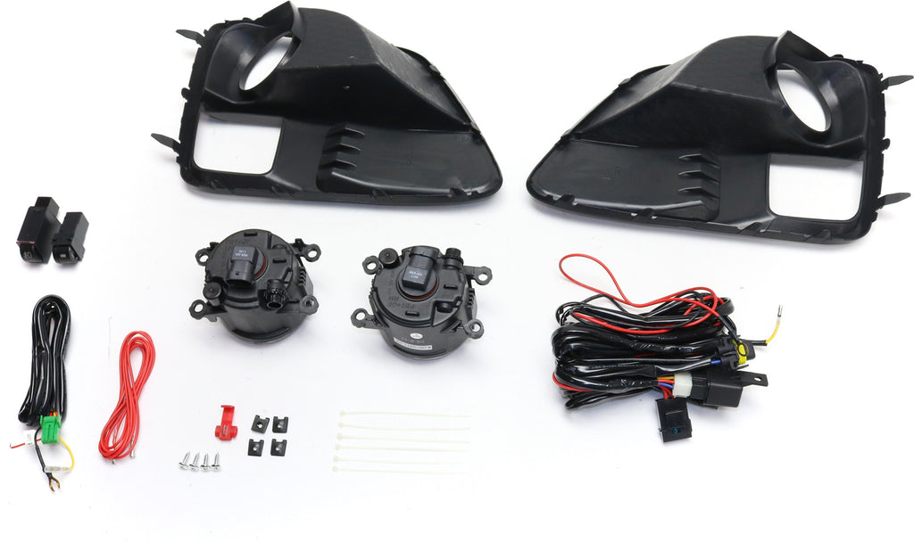 WRX/WRX STI 15-17 / IMPREZA 17-17 FRONT FOG LAMP RH AND LH, Assembly, Halogen, Clear Lens