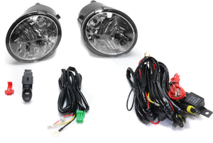 TUNDRA 00-06 / SEQUOIA 01-07 FRONT FOG LAMP RH and LH, Assembly, Halogen, Clear Lens