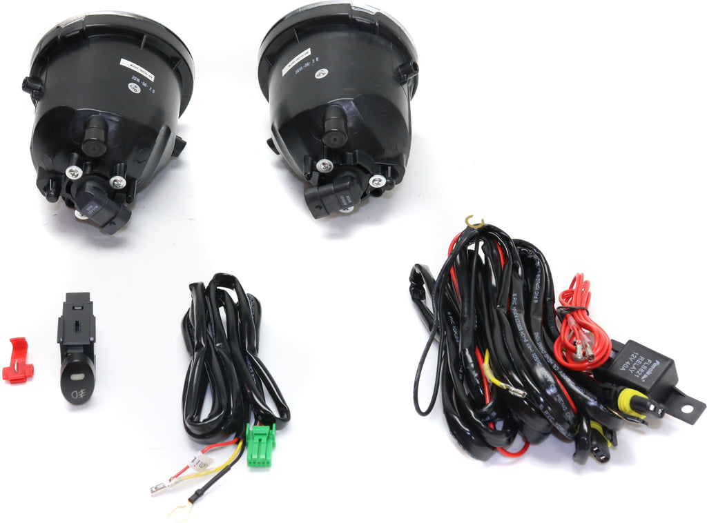 TUNDRA 00-06 / SEQUOIA 01-07 FRONT FOG LAMP RH and LH, Assembly, Halogen, Clear Lens