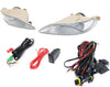 CAMRY 02-04/COROLLA 05-08 FRONT FOG LAMP RH AND LH, Assembly, Halogen, Clear Lens