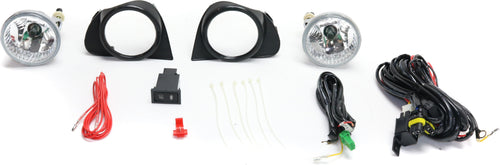 ECHO 03-05 FRONT FOG LAMP RH and LH, Assembly, Halogen, Clear Lens