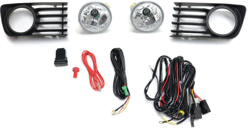 PRIUS 04-09 FRONT FOG LAMP RH and LH, Assembly, Halogen, Clear Lens