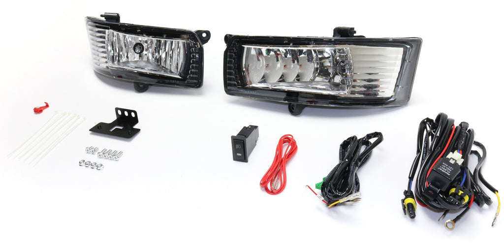 CAMRY 05-06 FRONT FOG LAMP RH AND LH, Assembly, Halogen, Clear Lens