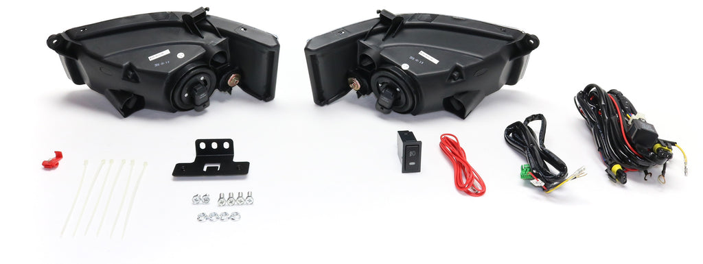 CAMRY 05-06 FRONT FOG LAMP RH AND LH, Assembly, Halogen, Clear Lens