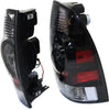 TACOMA 05-15 TAIL LAMP RH AND LH, Assembly, LED, Clear Lens, Black Interior